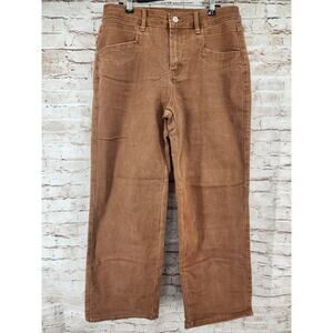 Sidefeel Pants Women's Size 10 Brown NEW